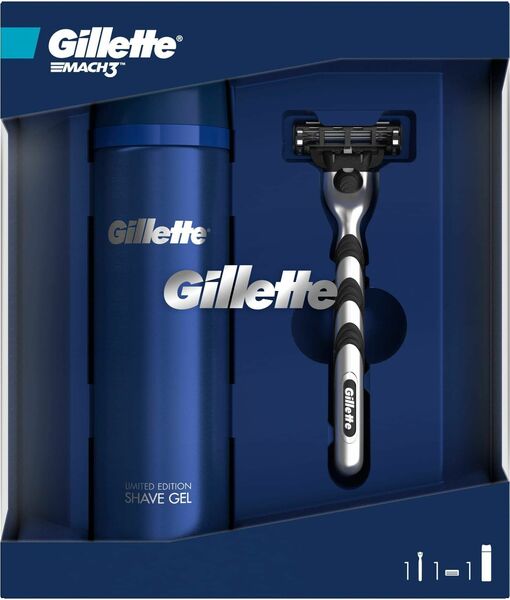 Gillette Mach3 Dárková sada 3ks porovnat ceny