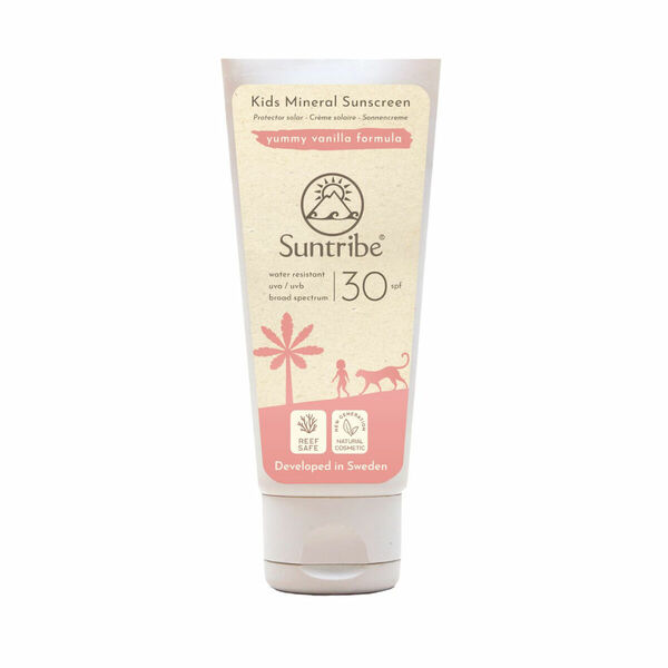 Suntribe Přírodní opalovací minerální krém pro děti s vůní vanilky SPF30 100 ml porovnat ceny