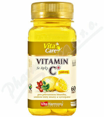 Vitaharmony Vitamin C 500mg se šípky 60 tablet porovnat ceny