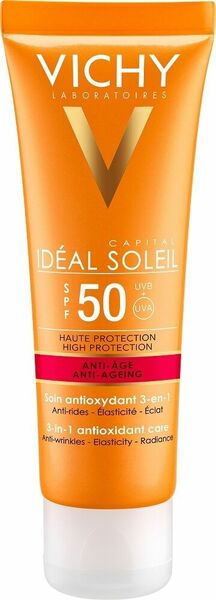 VICHY Ideál Soleil ANTI-AGE SPF 50+ 50ml porovnat ceny