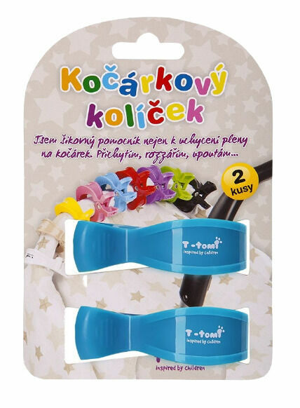 T-tomi  Kočárkový kolíček, blue / modrá porovnat ceny