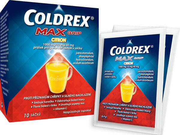 Coldrex MAXGrip Citron 10ks porovnat ceny