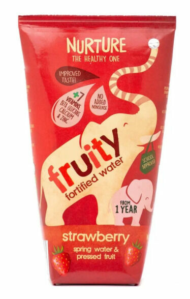 Nurture Fruity Fortified Water Strawberry 200ml porovnat ceny