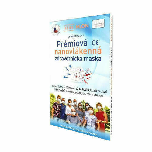 NANO M.ON nanovlákenná maska 5ks porovnat ceny
