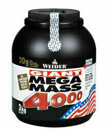 Weider, Giant Mega Mass 4000, Gainer, 3000 g, Čokoláda porovnat ceny