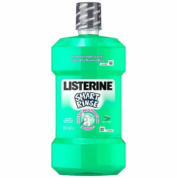 LISTERINE Smart Rinse Mild Mint ústní voda pro děti 500 ml porovnat ceny