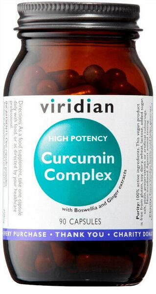 Viridian Curcumin Complex 90 kapslí porovnat ceny