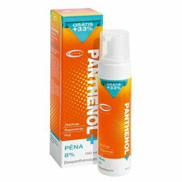 TOPVET Panthenol + Pěna 8% 150 ml porovnat ceny