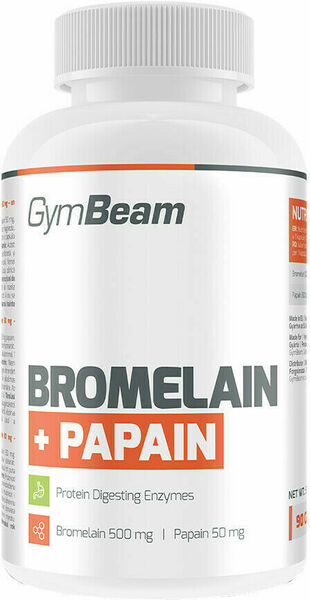 Gymbeam Bromelain Papain 90 kapslí porovnat ceny