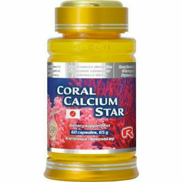 Coral Calcium Star 60 cps. porovnat ceny