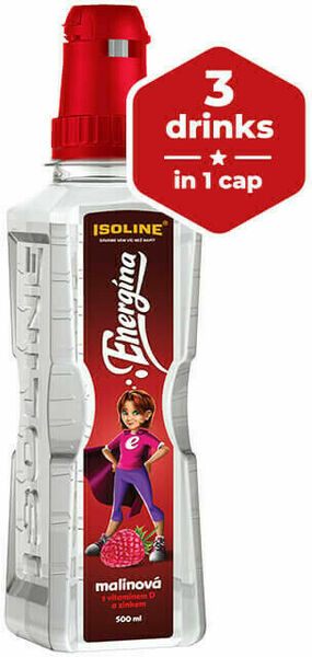 Isoline ENERGÍNA malinová 500ml porovnat ceny
