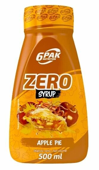 6Pak Nutrition Zero Syrup jablečný koláč 500ml porovnat ceny