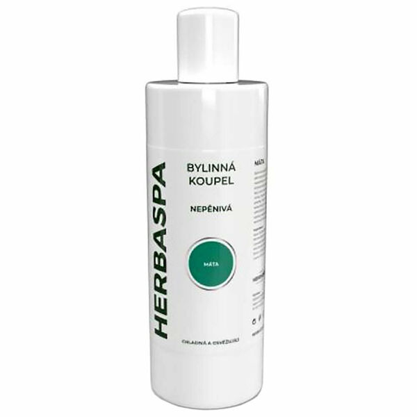 HERBADENT Nepěnivá bylinná koupel Máta 400 ml porovnat ceny