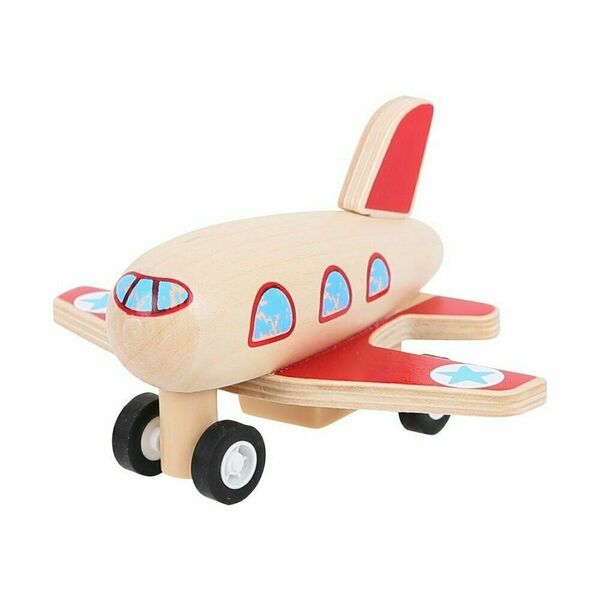 Bigjigs Toys Dřevěné natahovací letadlo 1ks porovnat ceny