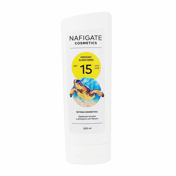 NAFIGATE Organic Sunscreen SPF 15 200 ml porovnat ceny