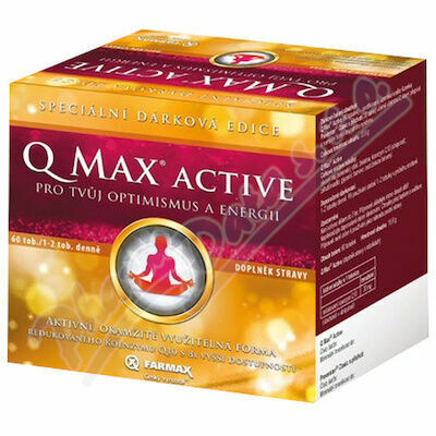 Q Max Active dárkové balení tob. 60 porovnat ceny