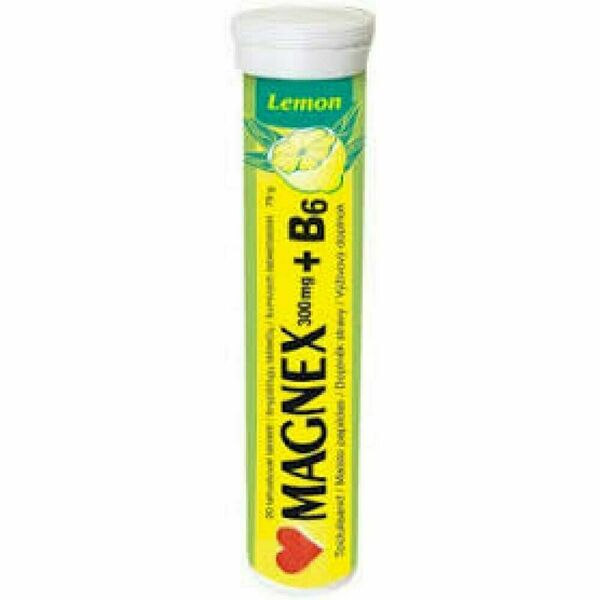 MAGNEX 375 mg + B6 20 rozpustných tablet porovnat ceny