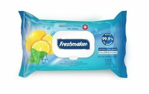 Freshmaker antibakteriální vlhčené ubrousky 120ks porovnat ceny