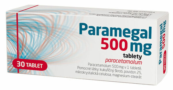Galmed  Paramegal 500mg 30 tablet porovnat ceny