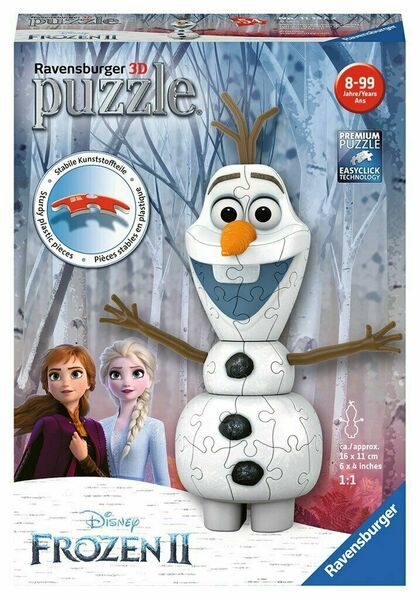 Ravensburger Disney Ledové království Olaf 3D Puzzle porovnat ceny