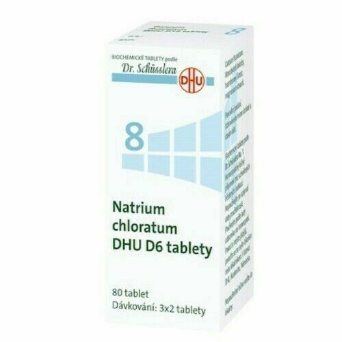 No.8 Natrium chloratum DHU D6 80 tablet porovnat ceny