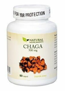 Natural Medicaments Chaga 500mg 90 kapslí porovnat ceny