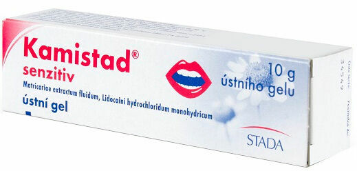 Kamistad Senzitiv orální gel 10g porovnat ceny