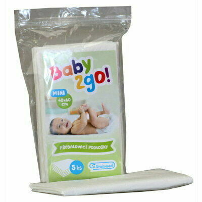 Steriwund Přebal.podložka Baby2go! 40x60cm/5ks porovnat ceny