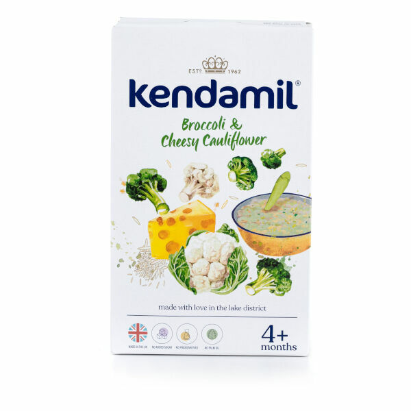 Kendamil Jemná bezlepková kaše s brokolicí, květákem a sýrem 150 g porovnat ceny