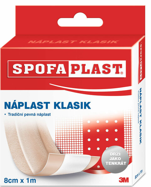 3M Spofaplast Klasik textilní náplast 8cmx1m porovnat ceny