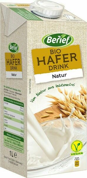 BERIEF Bio Ovesný drink Natur 1l porovnat ceny
