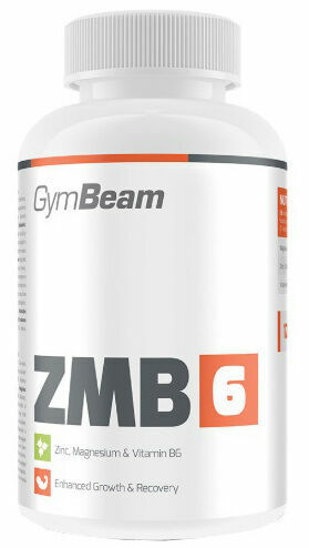 GymBeam ZMB6 unflavored 120 kapslí porovnat ceny