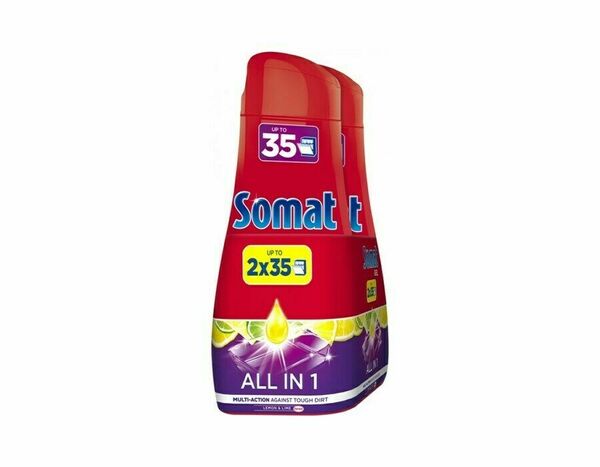 Somat All in 1 Gel Lemon 2x 630ml porovnat ceny