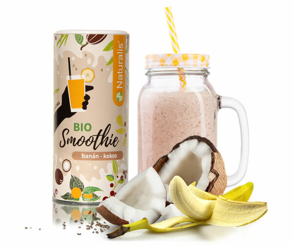 Naturalis Smoothie Banán + Kokos BIO 180 g porovnat ceny