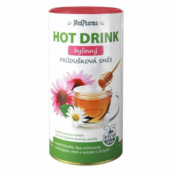 Medpharma HOT DRINK bylinný 200 g porovnat ceny