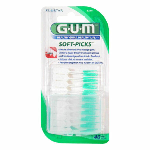 G.U.M Soft Picks gum.mezizub kart.40 ks porovnat ceny