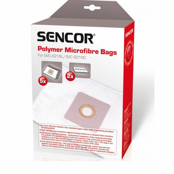 SENCOR Micro sáčky do vysavače SVC 900 5 kusů porovnat ceny