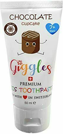Giggles Dětská zubní pasta Chocolate Cupcake od 7 let 50ml porovnat ceny