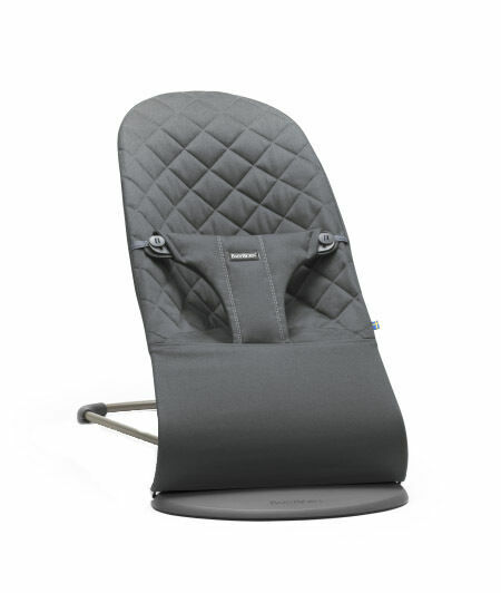 BabyBjörn Lehátko Bliss Anthracite Cotton šedé porovnat ceny
