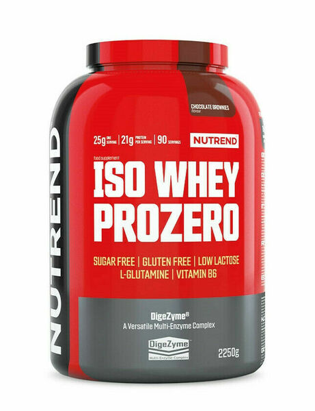 Nutrend ISO Whey prozero slaný karamel 2250g porovnat ceny