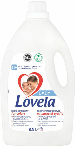 Lovela Baby tekutý prací přípravek na barevné prádlo 2,9l porovnat ceny