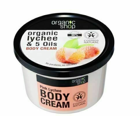 Organic Shop Tělový krém Růžové liči 250ml porovnat ceny