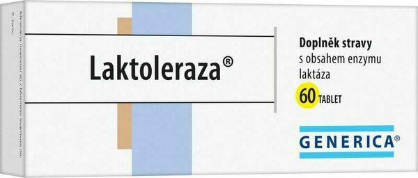 Generica Laktoleraza 60 tablet porovnat ceny