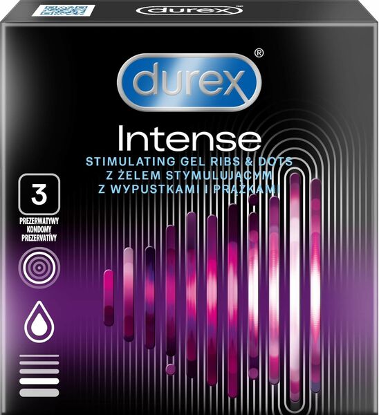 Durex Intense Orgasmic Kondomy 3ks porovnat ceny