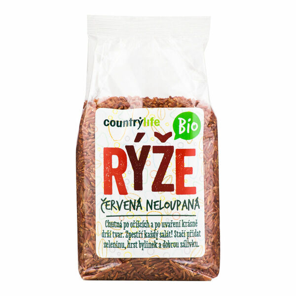 COUNTRY LIFE Rýže červená neloupaná 500 g BIO porovnat ceny