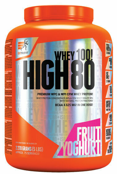 Extrifit High Whey 80 2,27kg ovocný jogurt porovnat ceny