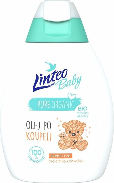 Dětský olej po koupeli LINTEO BABY s Bio měsíčkem lékařským 250ml porovnat ceny