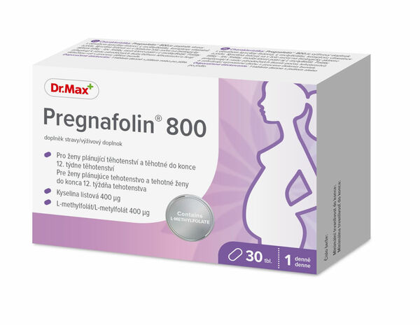 Dr.Max Pregnafolin 800 30 tablet porovnat ceny