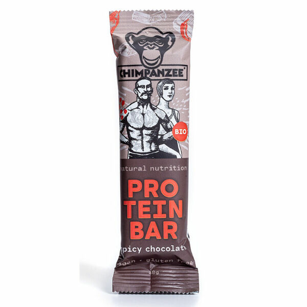 CHIMPANZEE BIO Protein bar spicy chocolate 40 g porovnat ceny