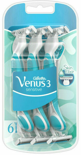 Gillette Venus 3 Sensitive Dámská pohotová holítka 6ks porovnat ceny